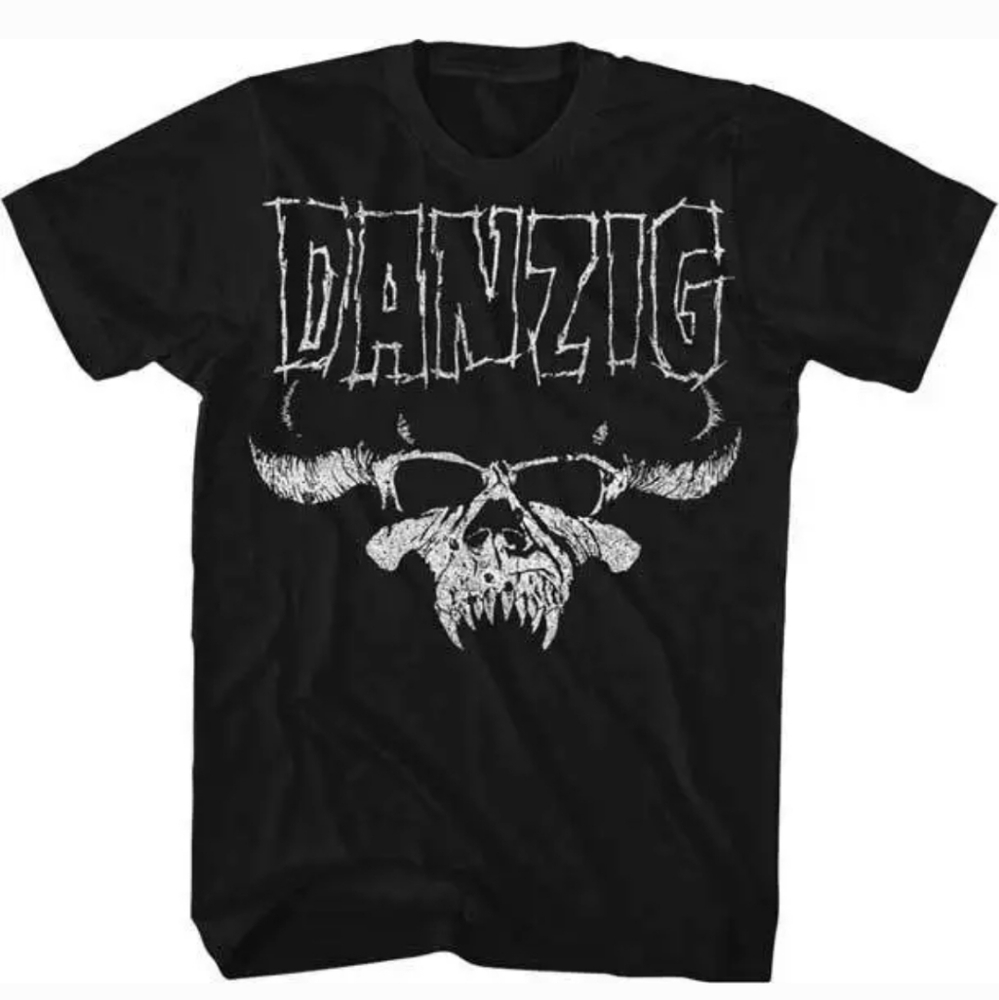 Danzig Demon Skull Size Medium Black Shirt